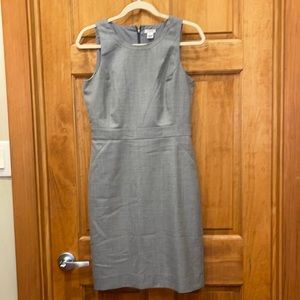 J Crew heather gray shift dress size 4. New with tag